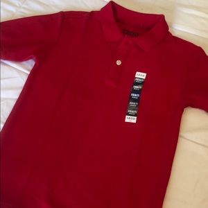 IZOD half button polo shirt